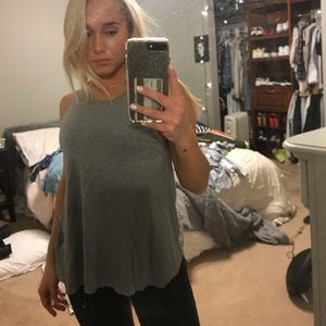 American Eagle grey tank